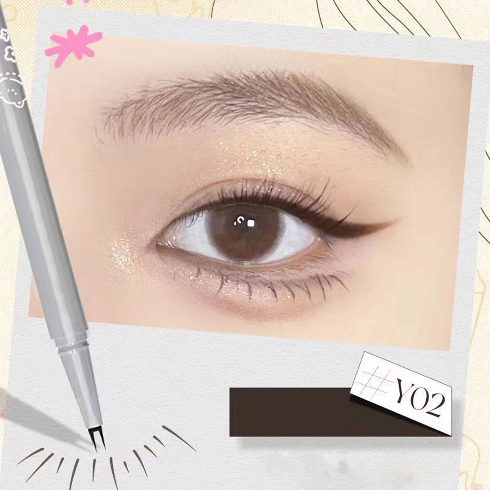 Nuova penna per Eyeliner liquido a prova di sudore caldo impermeabile Eyeliner liquido regalo per il trucco per la fidanzata amici femminili moglie