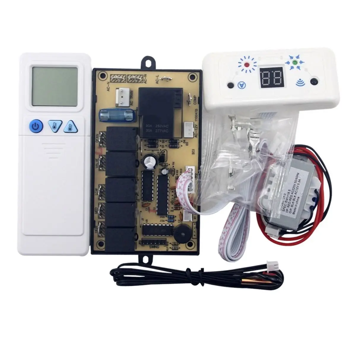 QD-U08C Air Conditioner Control Board Universal for Cooling and Heating Fixed-Frequency Wall-Mounted Air Conditioners