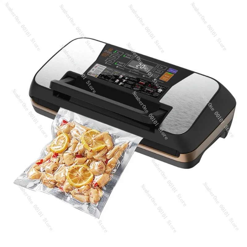 Vacuum Sealer Machine Dry Wet Food Packaging Sealing System Medium Size Household Fresh Keeping Appliance Commercial Factory