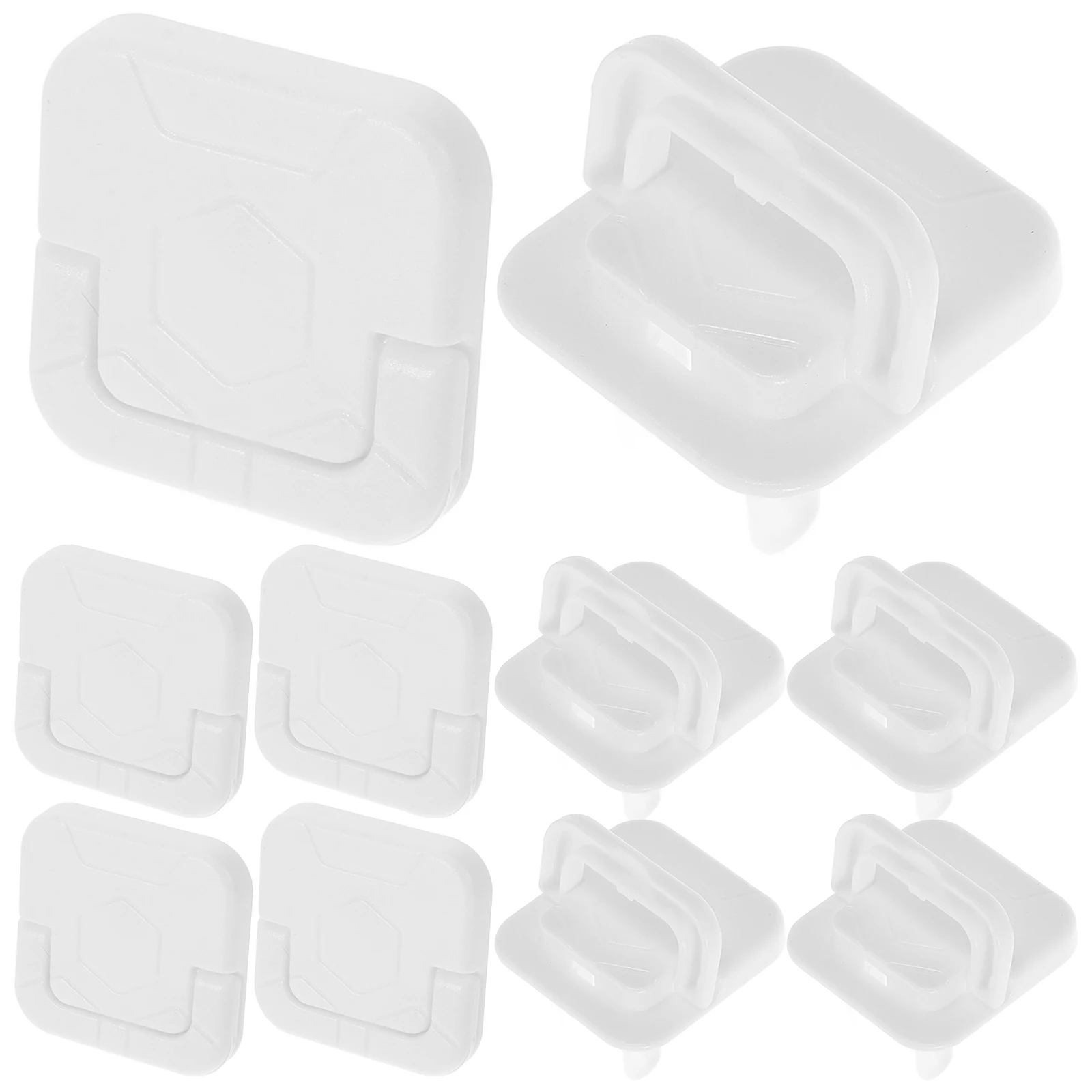 

20Pcs Child Proof Outlet Cover Baby Safety Plug Protector Reusable Stable Firm Fine Texture Comfortable Hand Feeling