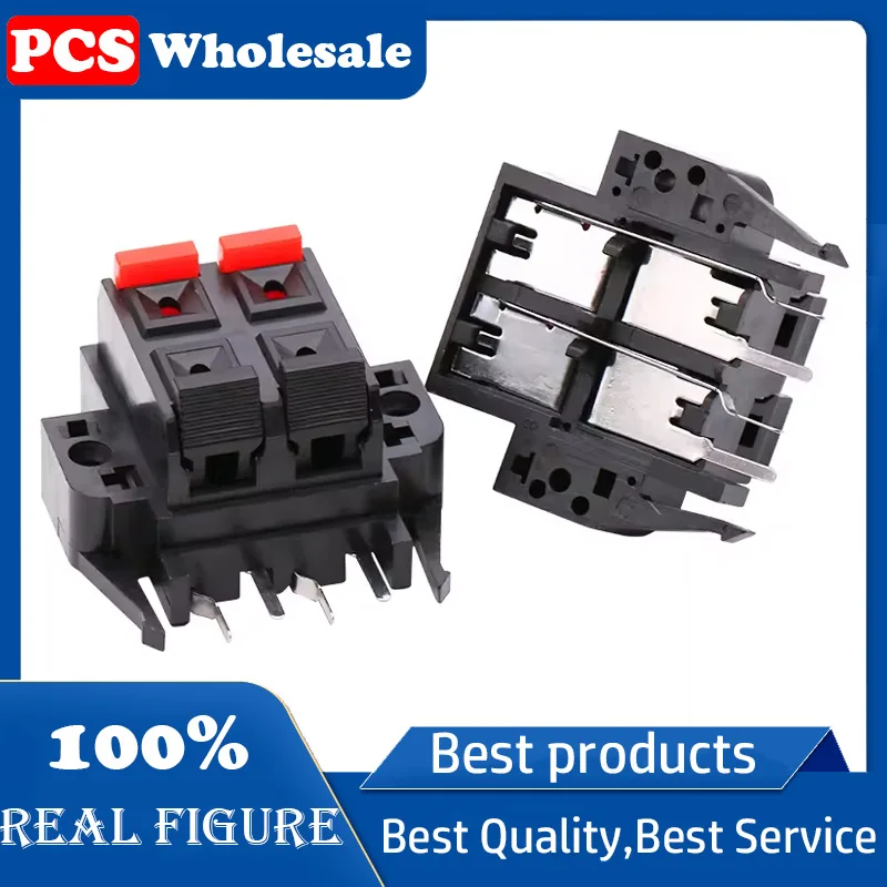 4-position spring-free luminaire aging quick test clip speaker audio external connector WP4-17B connector