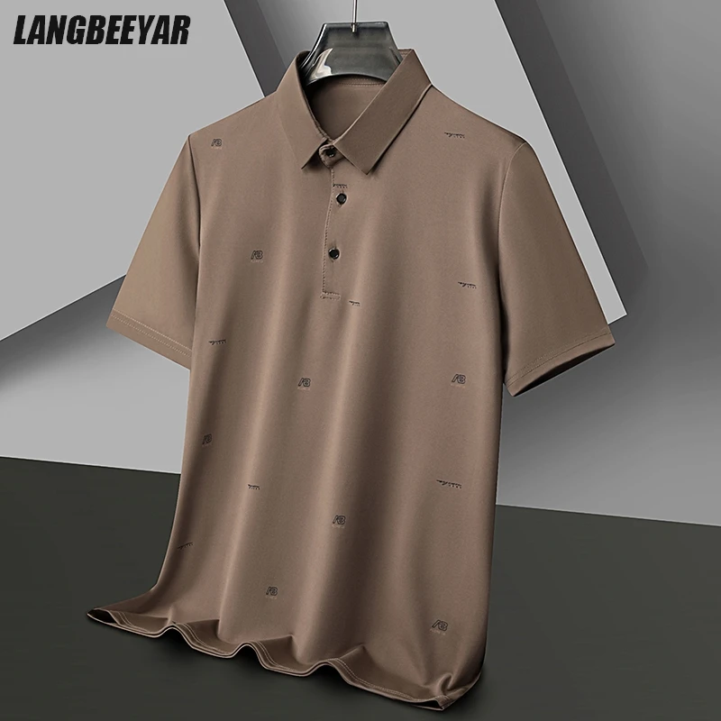 

Top Grade Designer Summer Casual Shirts Men 2025 Summer Polo New Regular Brand Trendy Short Sleeve Fashions Men Clothes