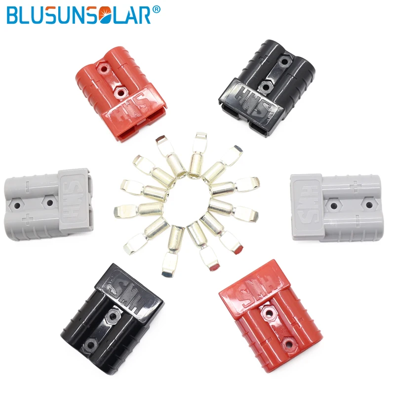 1Pcs Battery Connector Plug Connect Power Plug Multiple Power Connector SB350 Connector Kit 350 Amp Gray Housing