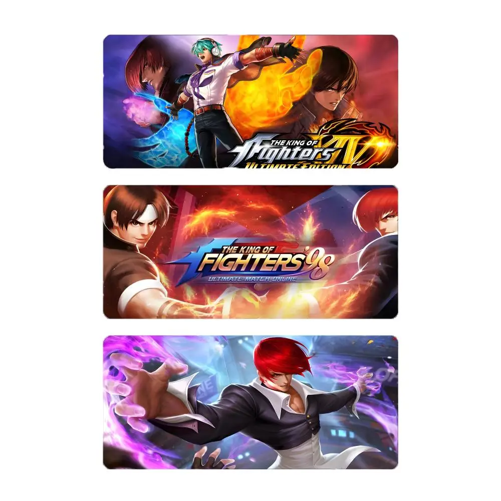 Cool Fighting Game The K-King of Fighters Mouse Pad Mousepad Large Gaming LockEdge Thickened PC Table Desk Mat