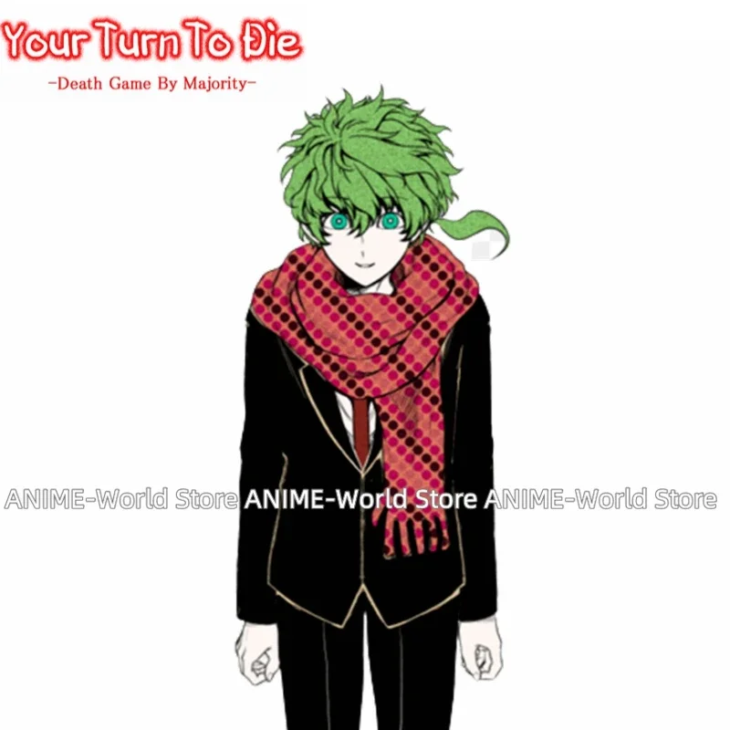 Game Your Turn to Die Sou Hiyori Shirt pants jacket Scarf tie Halloween Christmas Costume