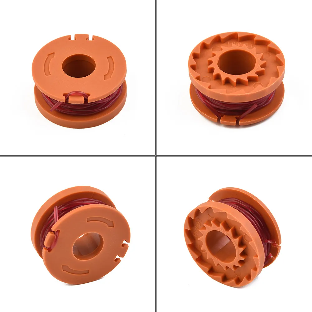 Trimmer Line Spool Pack 3 pcs for Worx WG150E WG151E WG155E WG160E WG169E and For McGregor MET2523 GGT250G MCT2X1825 CLGT18LG/1