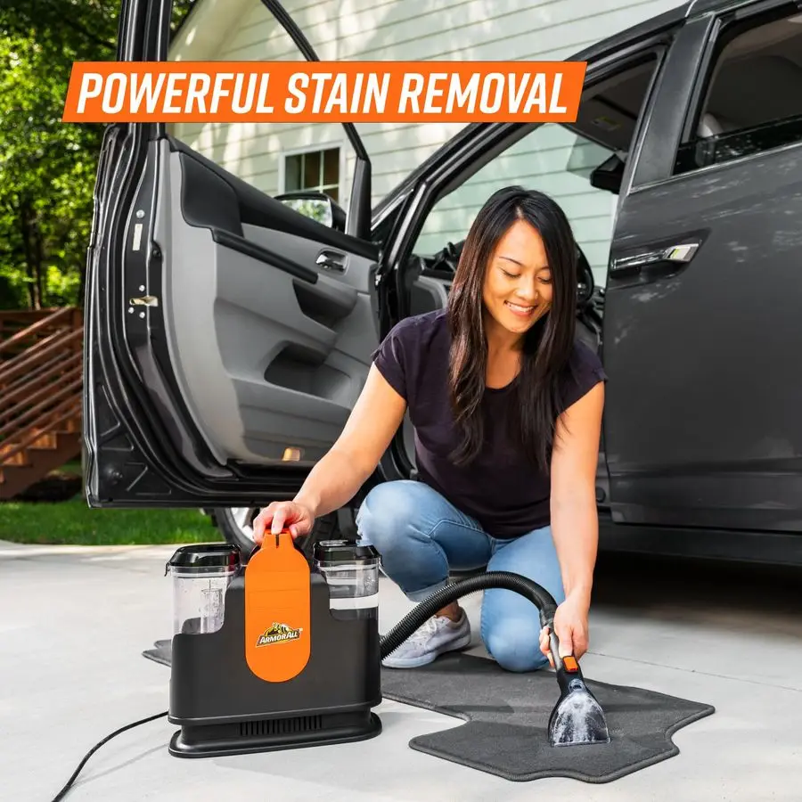 SCC301 0901 Pulitore per tappeti con amplificatore per tappezzeria, dettagli per auto e auto con strumenti per animali domestici, tappeti e divani