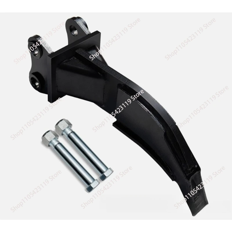 Mini Excavator Ripper Attachment with 25mm Pin - Heavy Duty Single Shank Ripper for Hard Soil Breaking and Landscaping