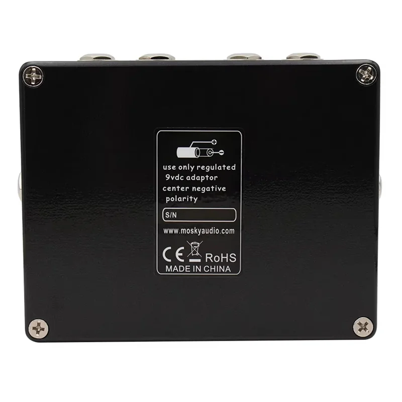 

A29Z-Mosky Audio Dual Loop Box Педаль эффектов для гитары, аксессуары для электрогитары с 2 независимыми петлями