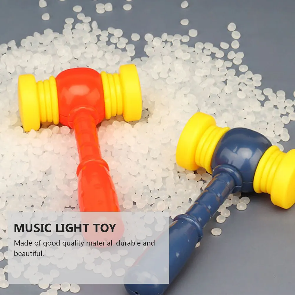 Children Light Music Multifunctional Hammering Hit Educational Playing Game Enhance Color Perception Social Interaction