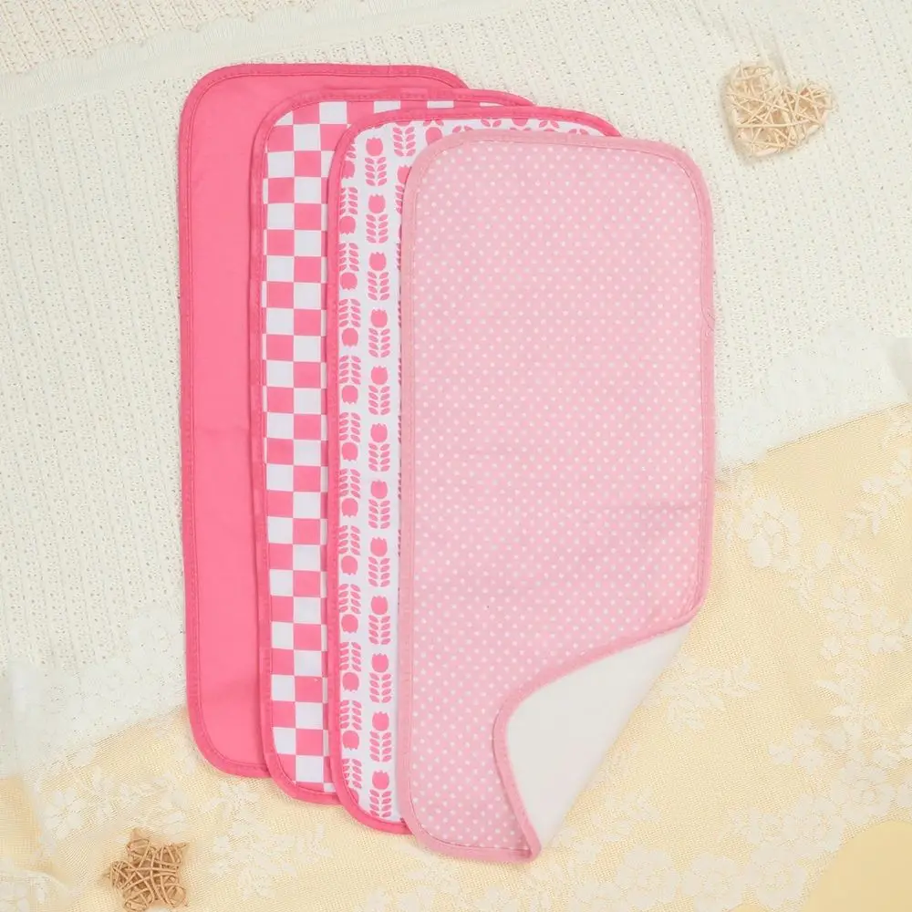 

Салфетки для отрыжки для девочек - 4 шт., мягкие и плюшевые салфетки для новорожденных, супервпитывающие детские полотенца для отрыжки молока.