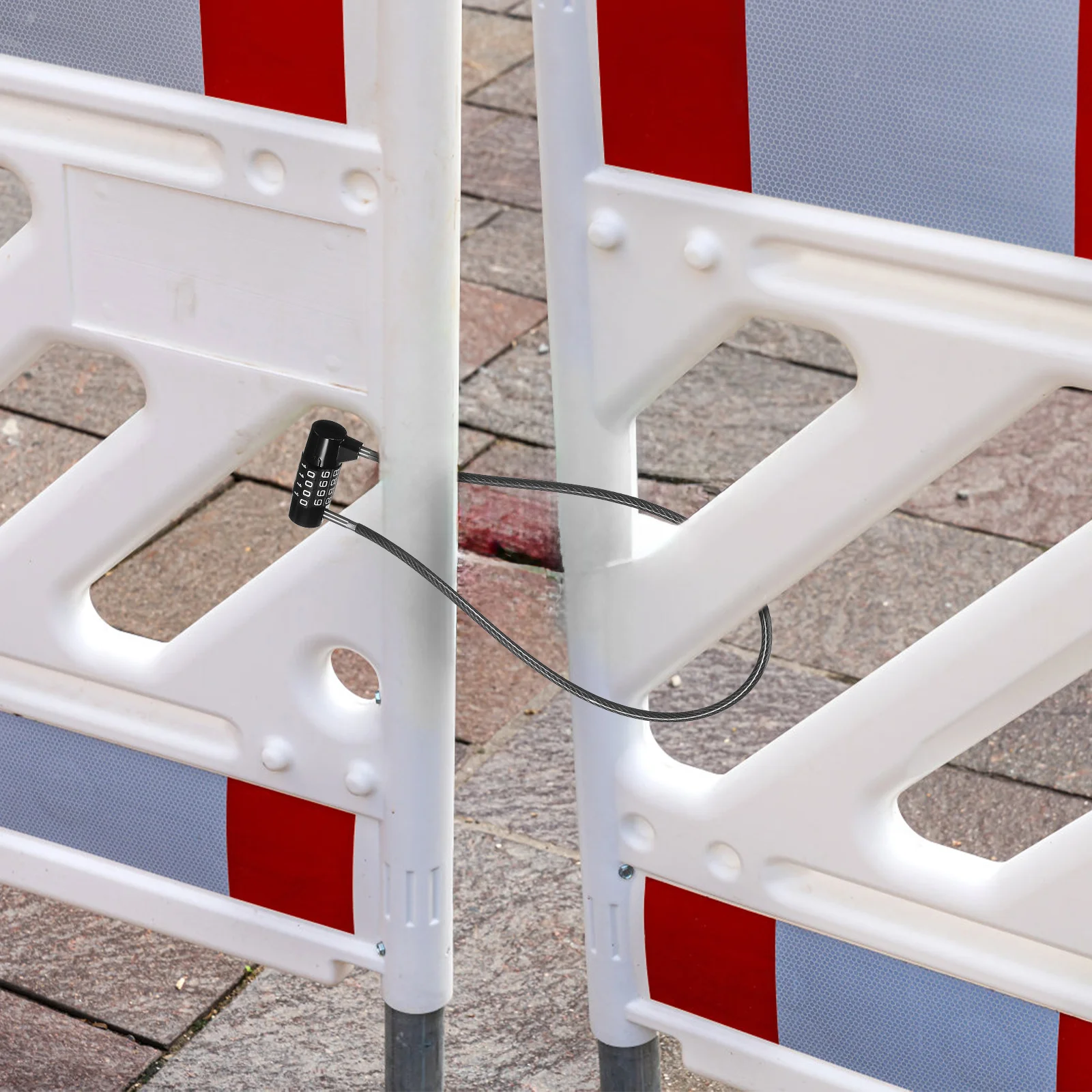 

Combination Lock 4 Digit Resettable Code Long Shackle Indoor Outdoor Padlock Gym Locker Toolbox Suitcase Travel Lock