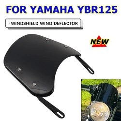Motorcycle Modified Windscreen Windshield Wind Screen Deflector Cover Guard For Yamaha YBR125 Custom YBR 125 K G YBR125K YBR125G