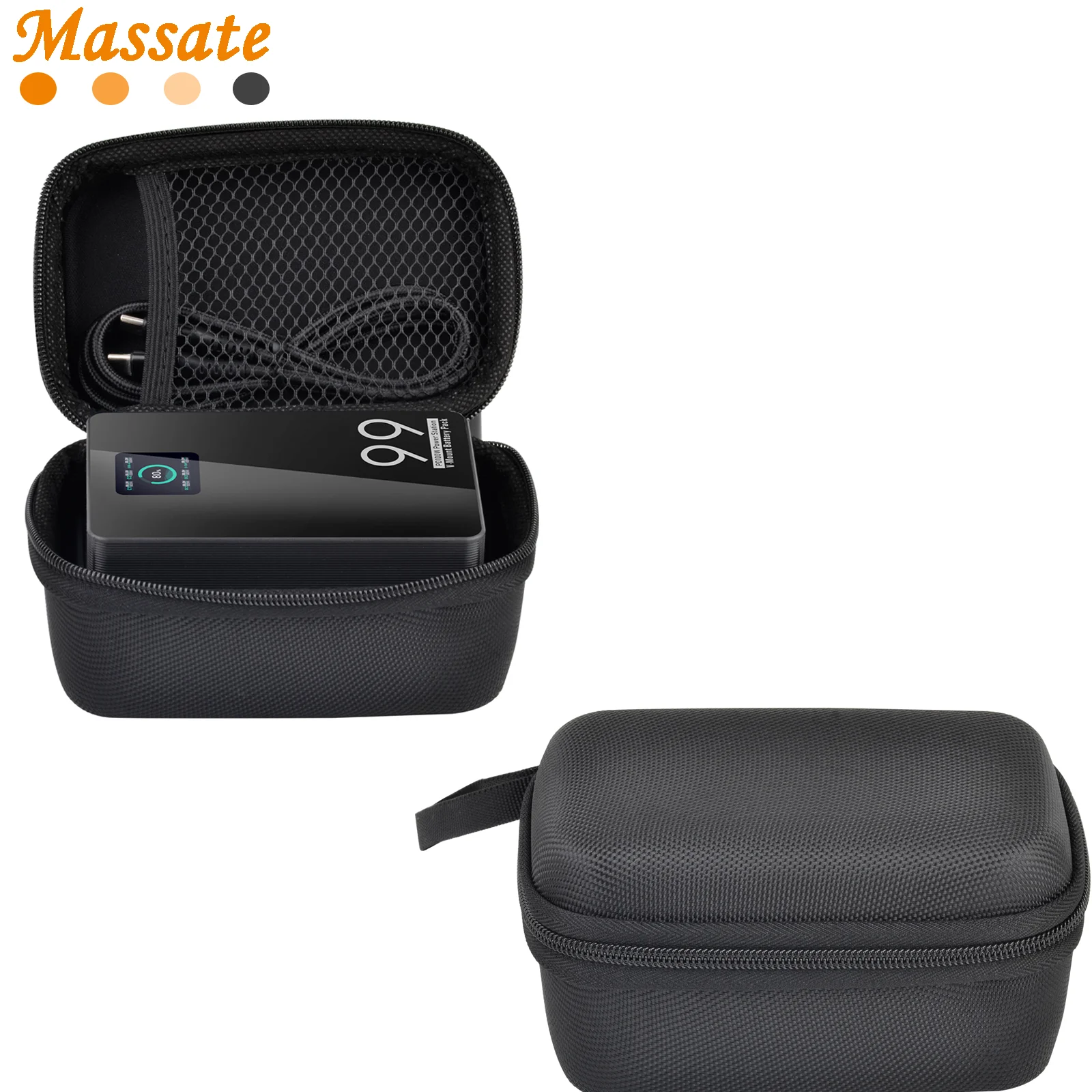 Massate VM99 Pro Mini V Mount Battery PD100W V-Lock Battery Power Station For Cameras Monitors Laptops Camcorders & Fill Lights