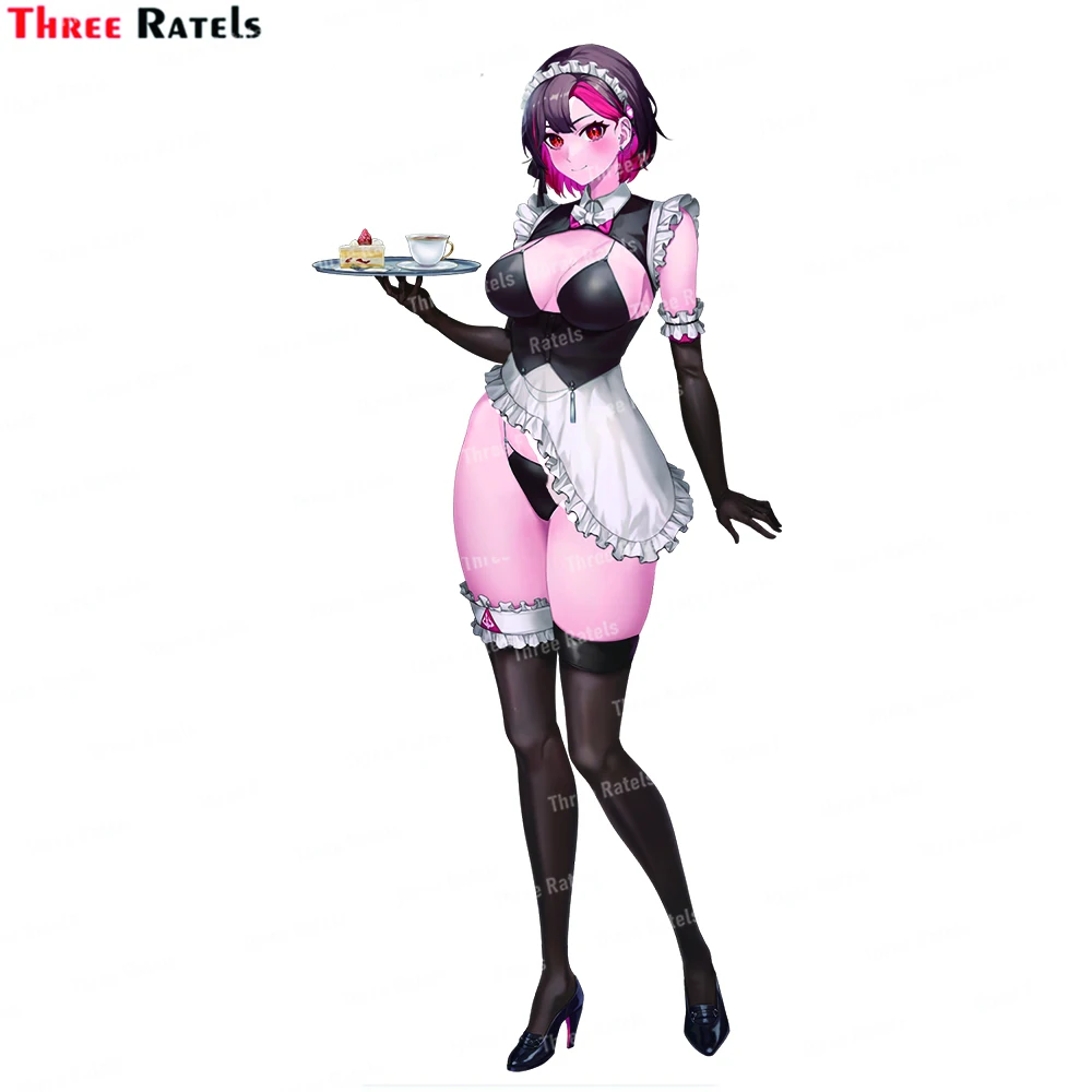 Three Ratels L821 Sexy Anime Girl  Merlin Last Origin Stickers for Wall Switch Refrigerator Bedroom Decoration Home Decor