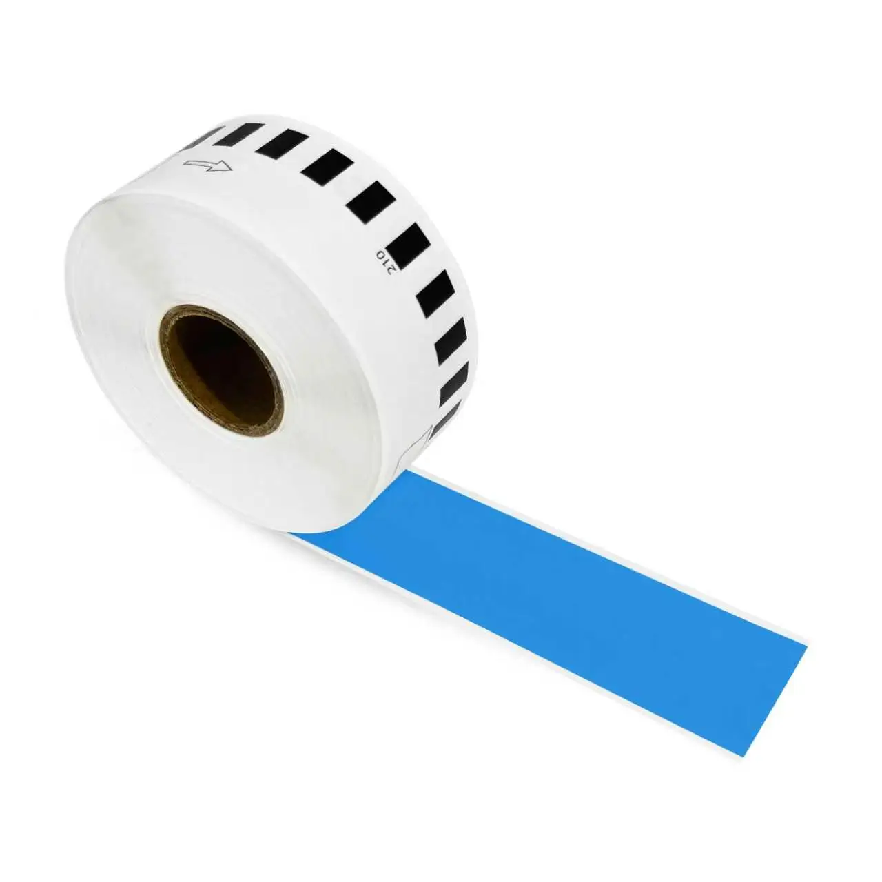 

Compatible Brother DK 22210 Paper Tape 29mm Wide continuous length 100 feet Color label Roll (Only label roll without holder)