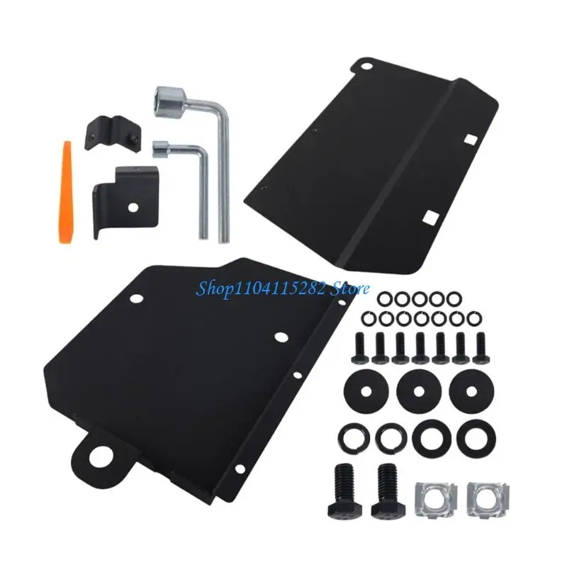 

Black Splash Shielding Enhancing Vehicle Appearance While Protecting Underbody Electronics Simple Installs for Car