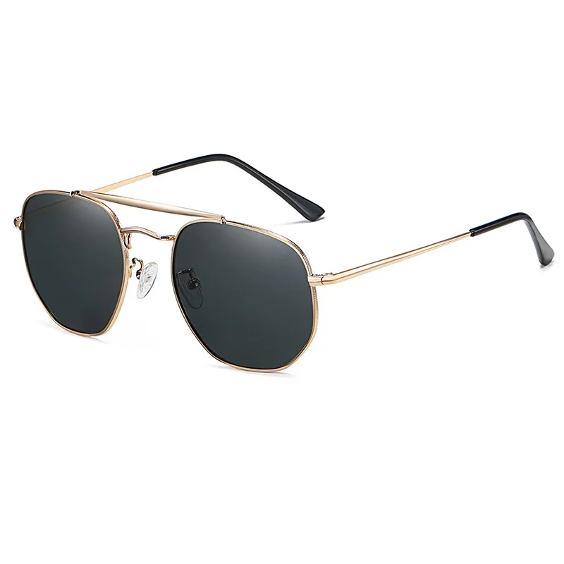 Classic Men Polarized Sunglasses Man Vintage Metal Frame Design Sunglass Woman for Outdoor Fishing Pilot Driving Eyewear UV400