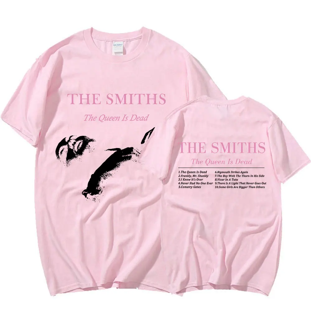 The Smiths The Queen Is Dead T Shirt 1980's Indie, Morrissey Oversized T-shirt Vintage Punk Rock Band T-shirts Streetwear Unisex image 4