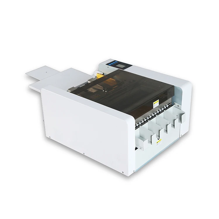 pvc Id Card Die Cutting Machine/ Electric Name Card CutterAuto Feeding Business Card Slitter/