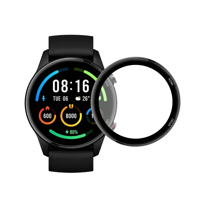 3D Full Edge Soft Protective Film Cover Protection For Xiaomi Mi Smart Watch Color Sports Version Smartwatch Screen Protector