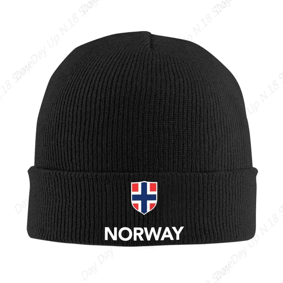 Norwegian Proud Norway Flag Skullies Beanies Caps Unisex Winter Warm Knitting Hat Women Men Hip Hop Adult Bonnet Hats