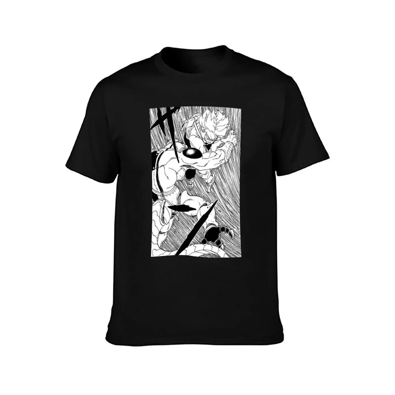 Trunks Slicing Frieza Classic . T-Shirt aesthetic clothes tshirts personalised Funny t-shirt anime shirts men