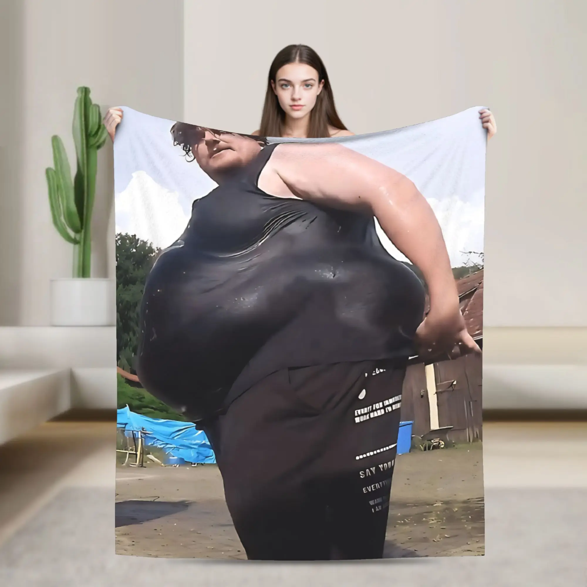 

Drachenlord Summer Tips To Go Flannel Blankets Warm Throw Blanket for Couch Bed Travel Office Novelty Bedspread Sofa Bed Cover