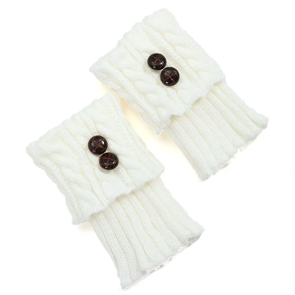 Chaussettes courtes extensibles classiques en losange pour femmes, chaussettes monochromes, chaussettes de botte chaudes, mancommuniste au crochet, protection de rinçage, mode