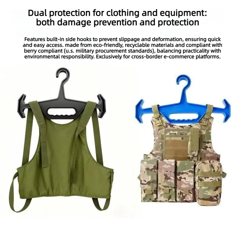1Pc Heavy Duty Tactical Vest Hanger Multifunctional Gear Display Rack For Outdoor Hunting Airsoft Paintball Scuba Diving Suit view 5