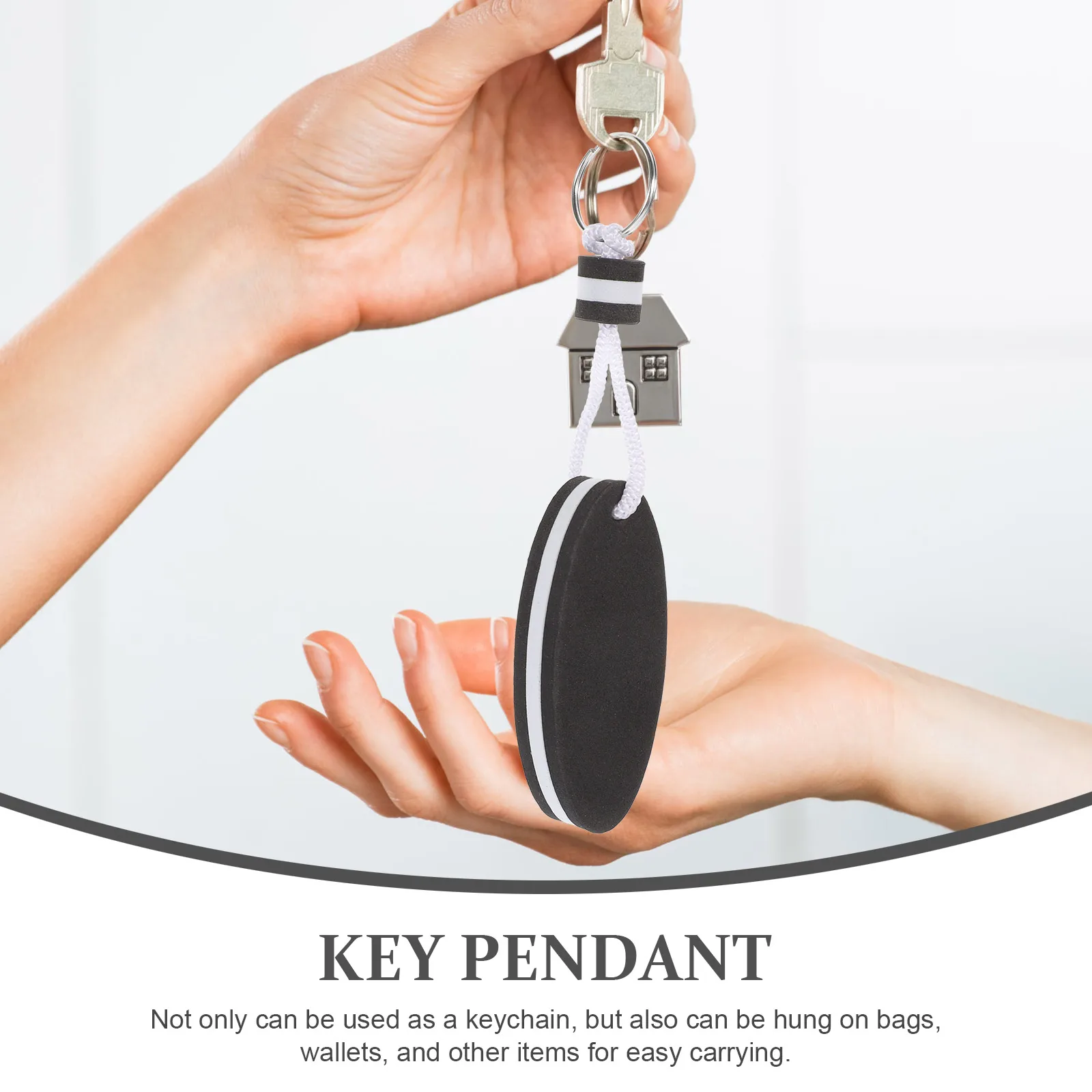 

6pcs Surfboard Material Floating Water Sports Gifts Bright Bright Color Key Chain Keychains Colors Lightweight