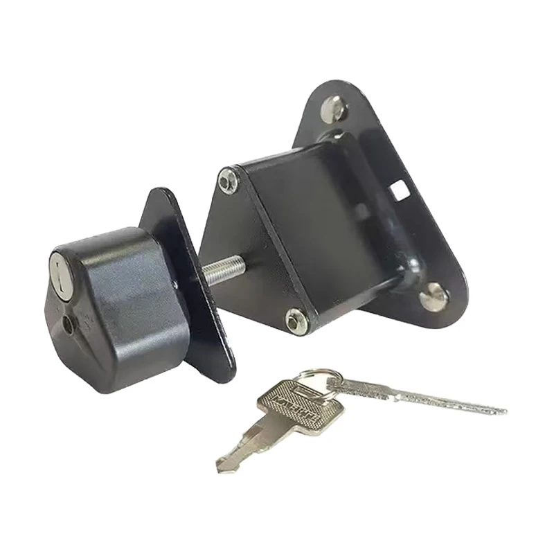 Stainless Steel Motorcycle Exterior Accessories Jerrycan Bracket Lock Key Fastener Clamp Fuel Tank Mount Holder