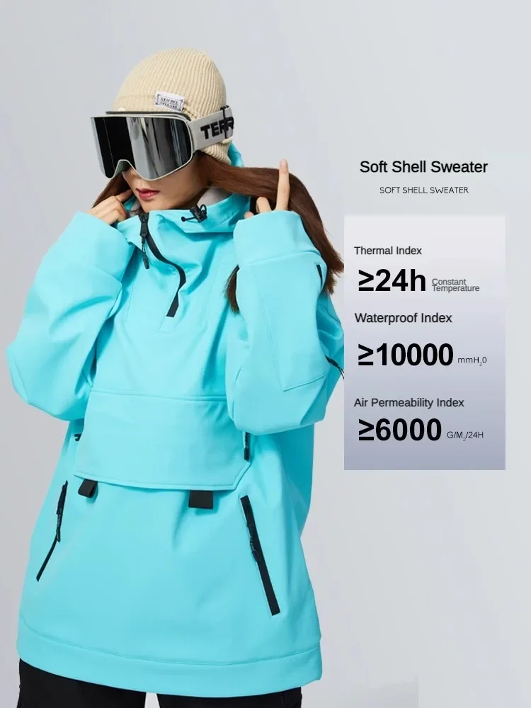 PRIME Women Men Ski Suits 2023 Autumn Winter Style Couple Ski Suit Set Snowbaord Hoodie Outdoor Waterproof Warm Ski Coat Pant