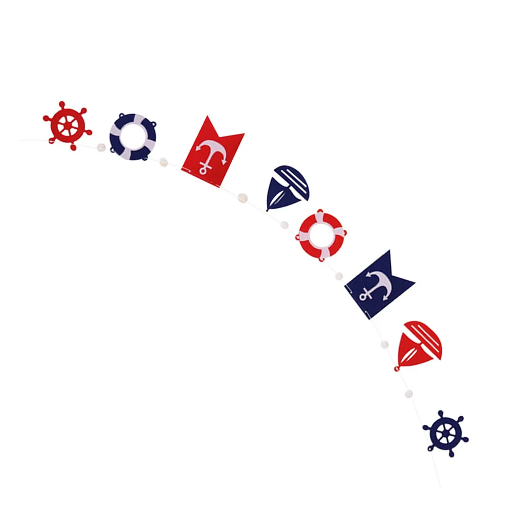 

Tear Resistant Felt Banners Special Design for Creating Memorable Moments At Parties Ocean Theme Banner Colorful Banner