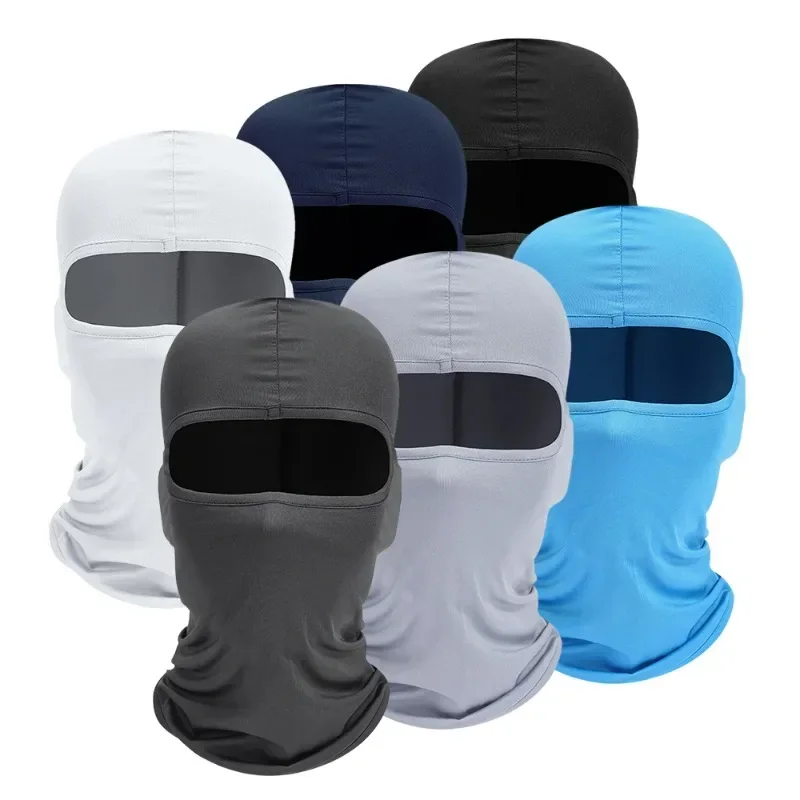 

Men's Cycling Caps Summer Balaclava Hood Bicycle Helmet Mask Windproof Breathable Sun Protection Hat Motorcycle Helmet Liner Hat