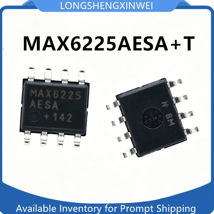 1PCS New Original MAX6225AESA+T MAX6225AESA SOIC-8 Voltage Reference Chip in Stock