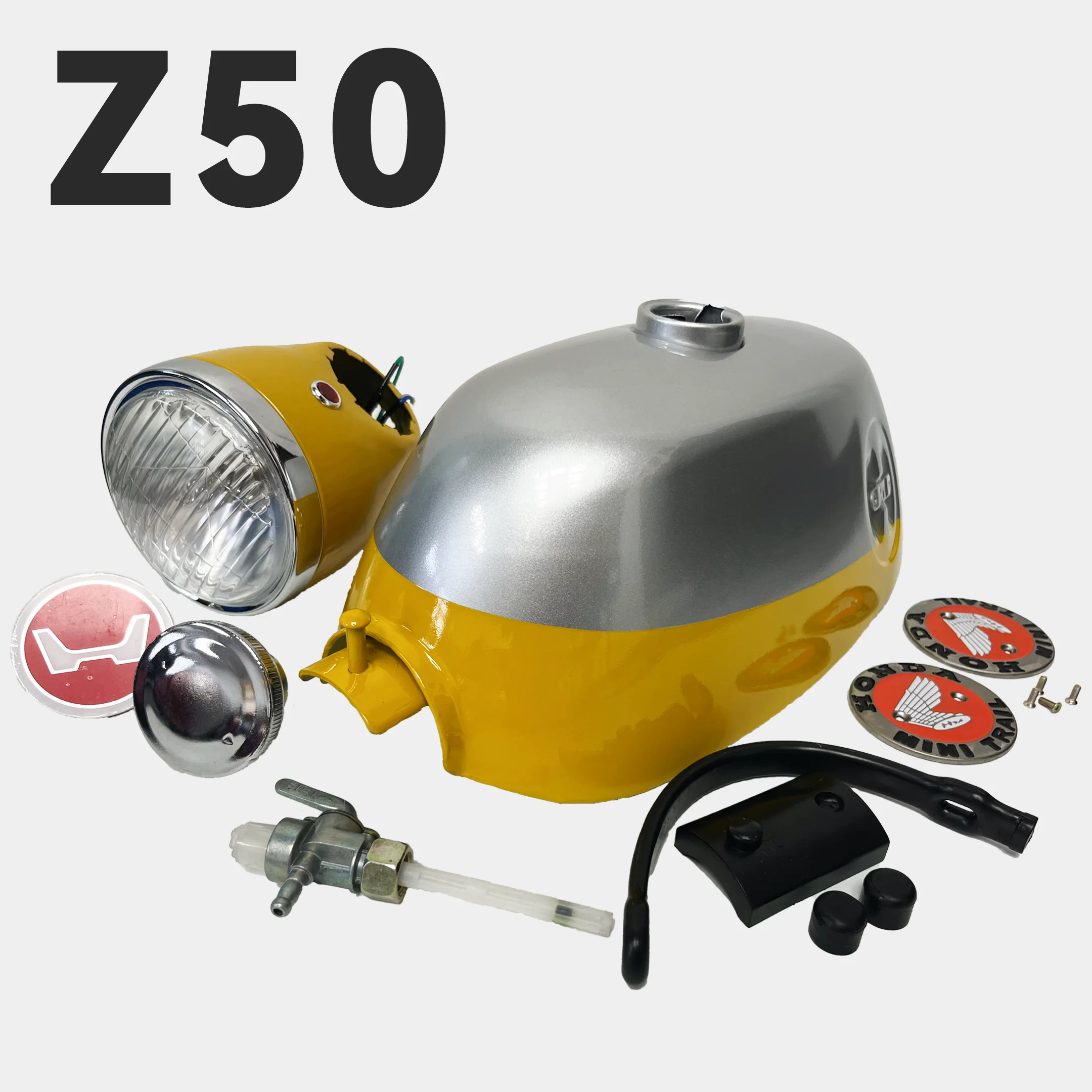 

Z50 K0 K1 Fuel Tank Monkey Oil Tank Kit Patchwork Color for Z50 1969-1979