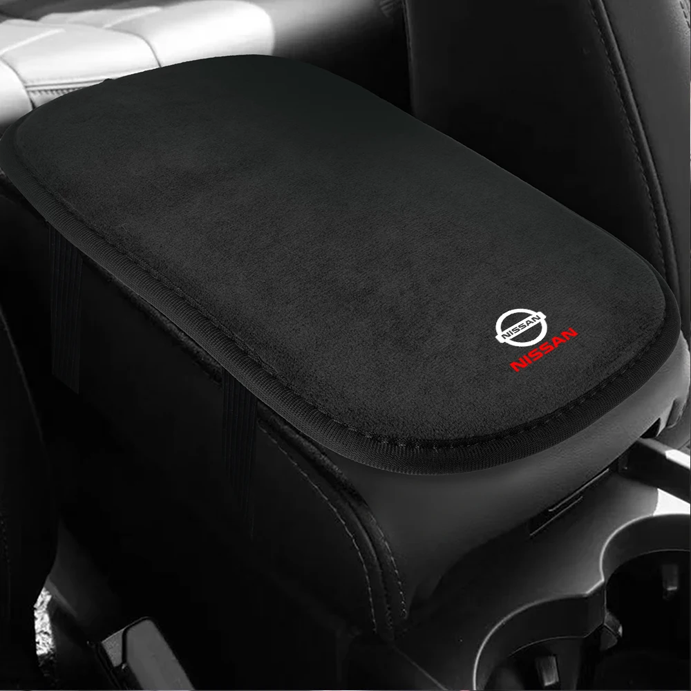 Car Armrest Storage Box Cover Auto Armrest Leather Cushion For Nissan Qashqai J10 J11 Juke 2 Micra K12 K14 Leaf X-Trail T32