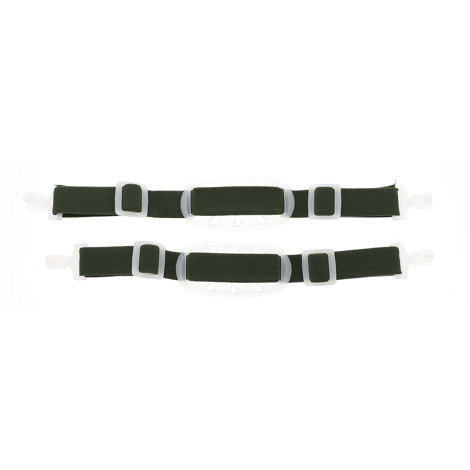 2 Pcs Hats Chin Cup Strap Chinstrap An Fittings Safety Hardhats Green Elastic Band