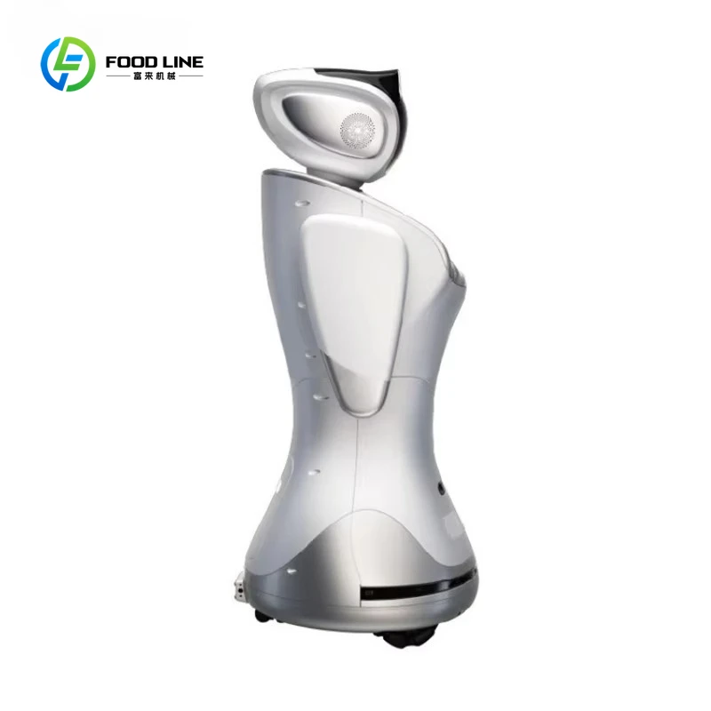 스마트 인공지능 배송 휴머노이드 상업용 로봇 환영 인사 접대 서비스 안내 전시 로봇