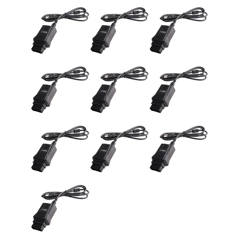 

10X 14 Pin For Nissan Consult Interface 14Pin USB Car Diagnostic OBD Fault Code Cable Tool OBD To OBD2 16Pin Connector-Boom