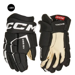 CCM Tacks AS 550 Ice Hockey Gloves Adult, Teenage, and Child Protectors Suitable for Roller Skating Gloves