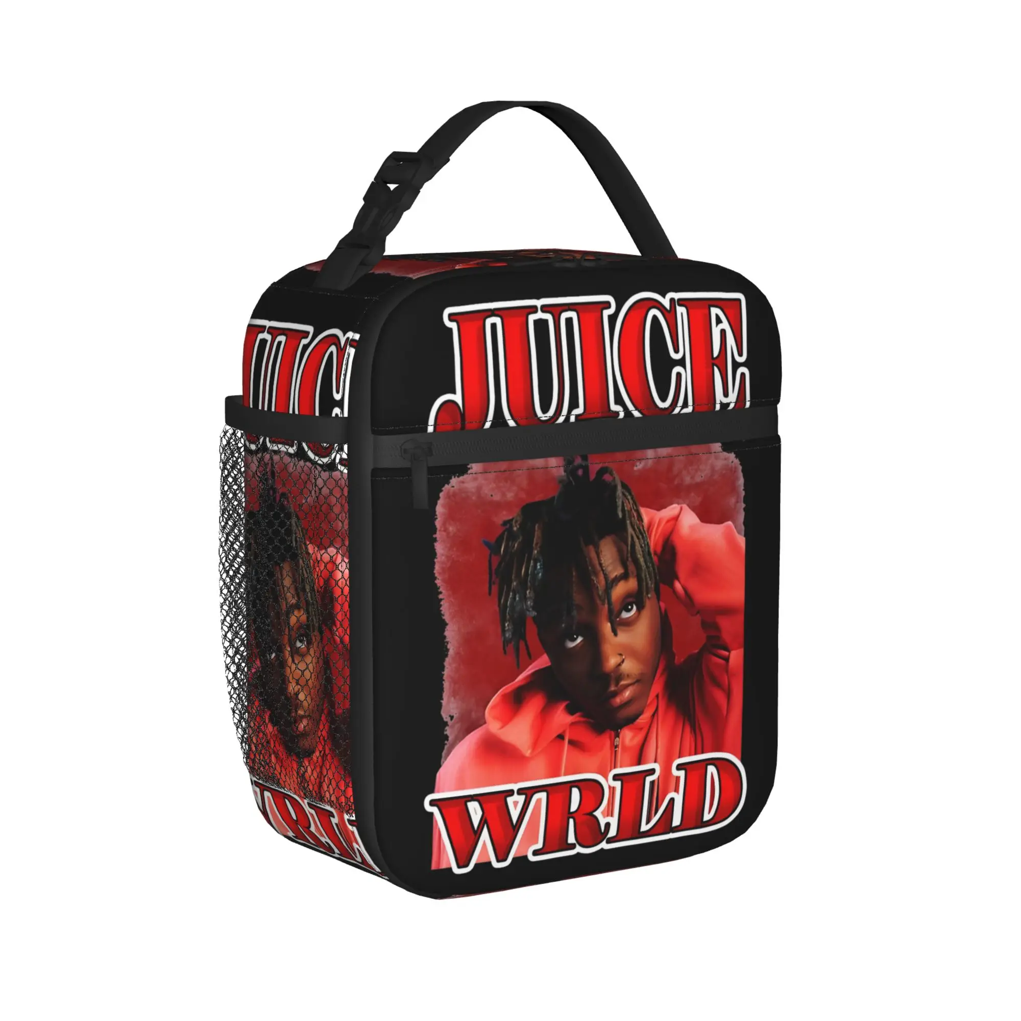 Juice Music Wrld  Insulated Lunch Bags Cooler Bag Reusable,Lunch Container Leakproof Lunch Box Tote Food Bag Office  Picnic