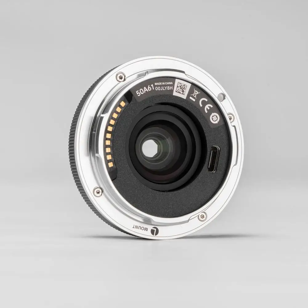 VILTROX 28mm F4.5 L, obiektyw pancake do mocowania L, pełnoklatkowy, z autofokusem, ultracienki, szerokokątny obiektyw do Panasonic LUMIX, do Leica — zdjęcie produktu 4
