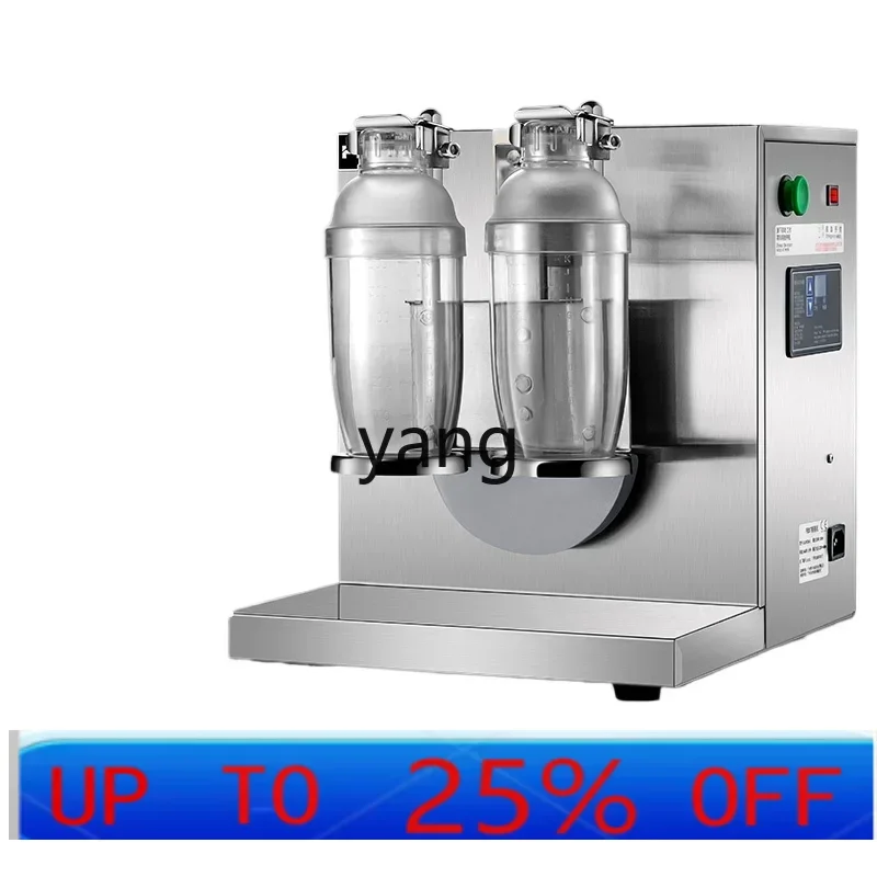 

CX milk tea shaker stainless steel double head shaker snow cup shaker