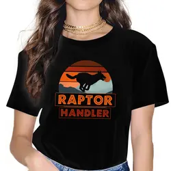 Malinois Dog Raptor Handler Tshirt Graphic Women Tops Vintage Goth Fibre Harajuku Polyester T Shirt
