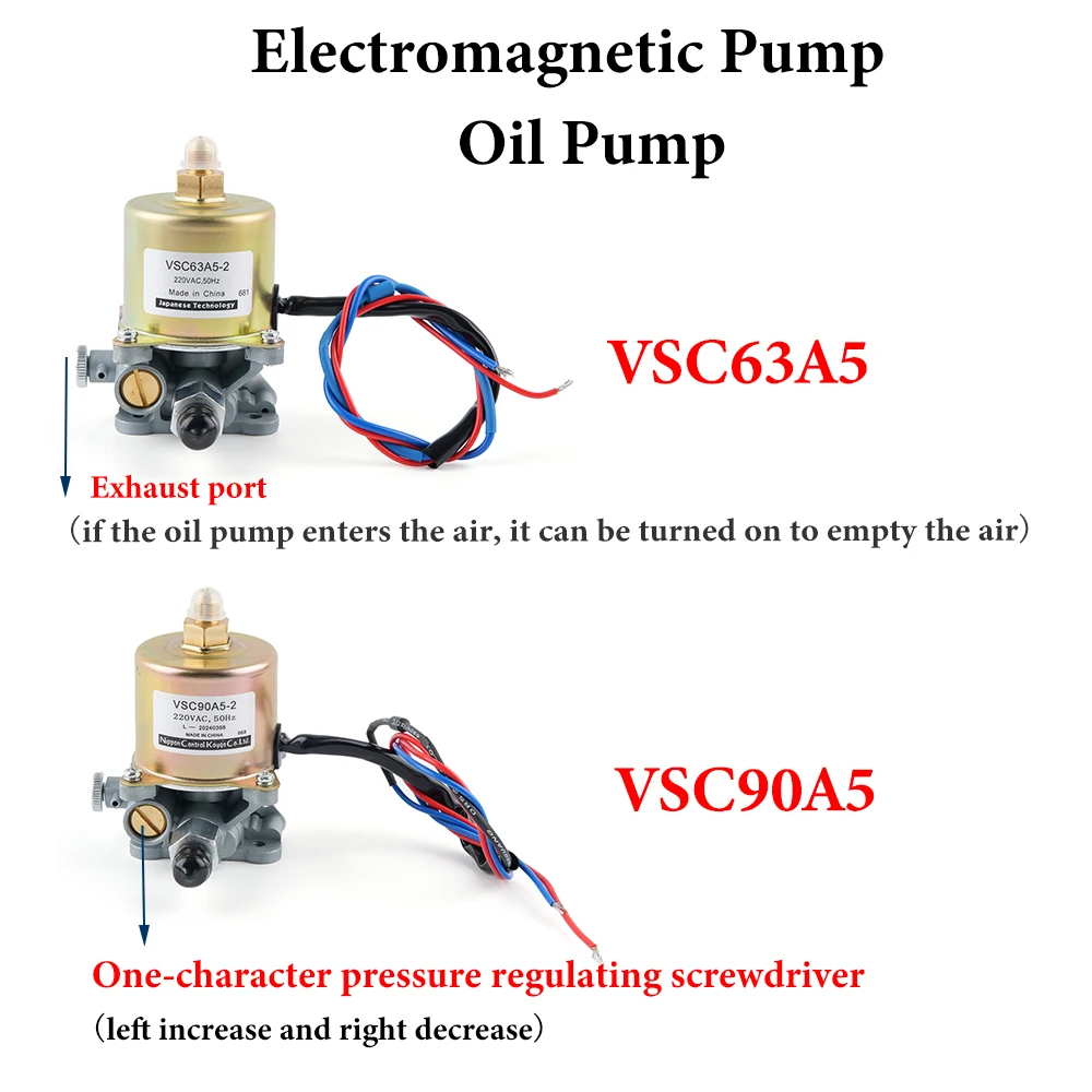 Made in Japan Methanol Electromagnetic Pump Oil Pump VSC63A5 VSC90A5 Burner Parts Burner Diese Pump oil Burner Pump