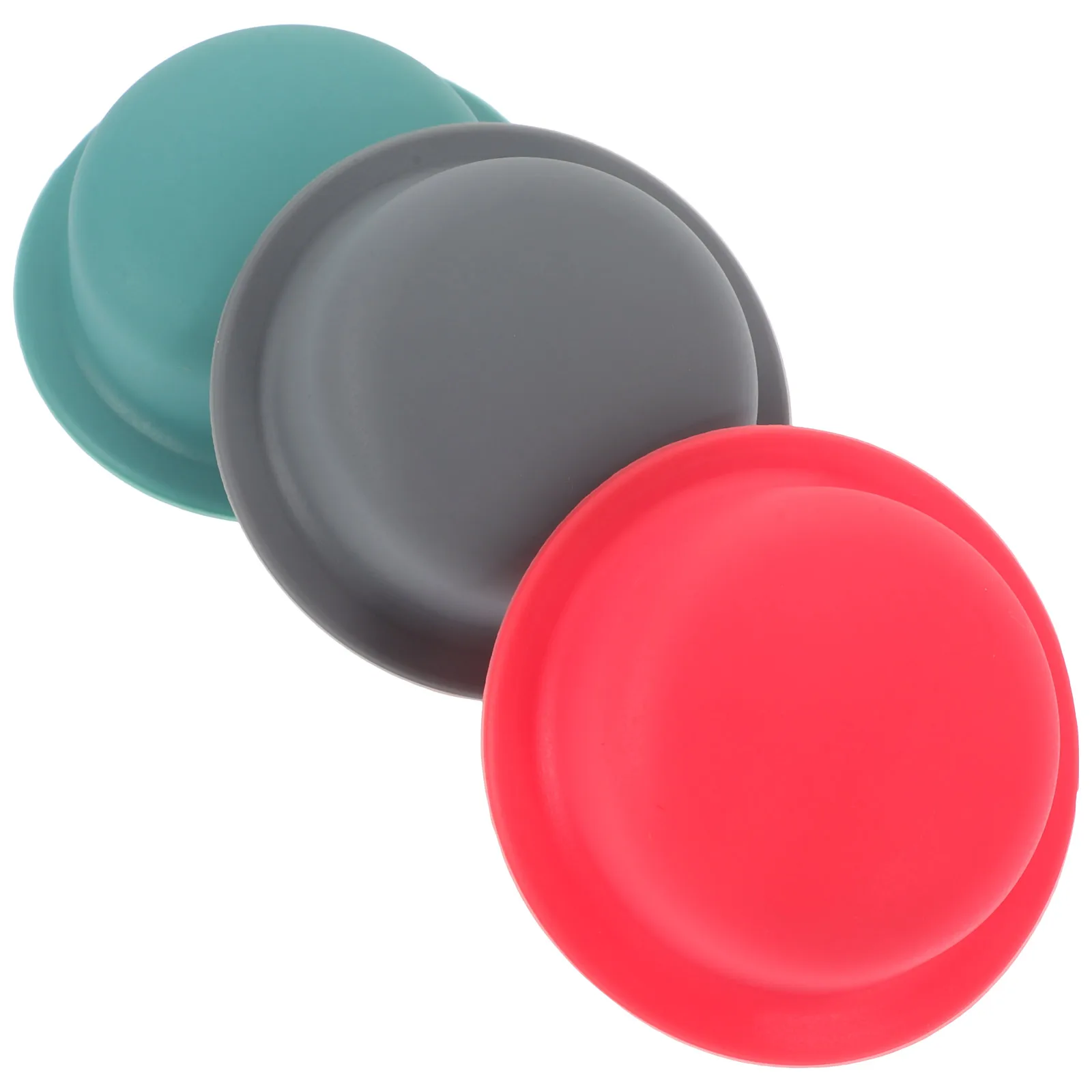 

3pcs Pot Lid Knob Cover Silicone Anti scald Round Handles Compatible Cookware Lids High Heat Resistance Reusable