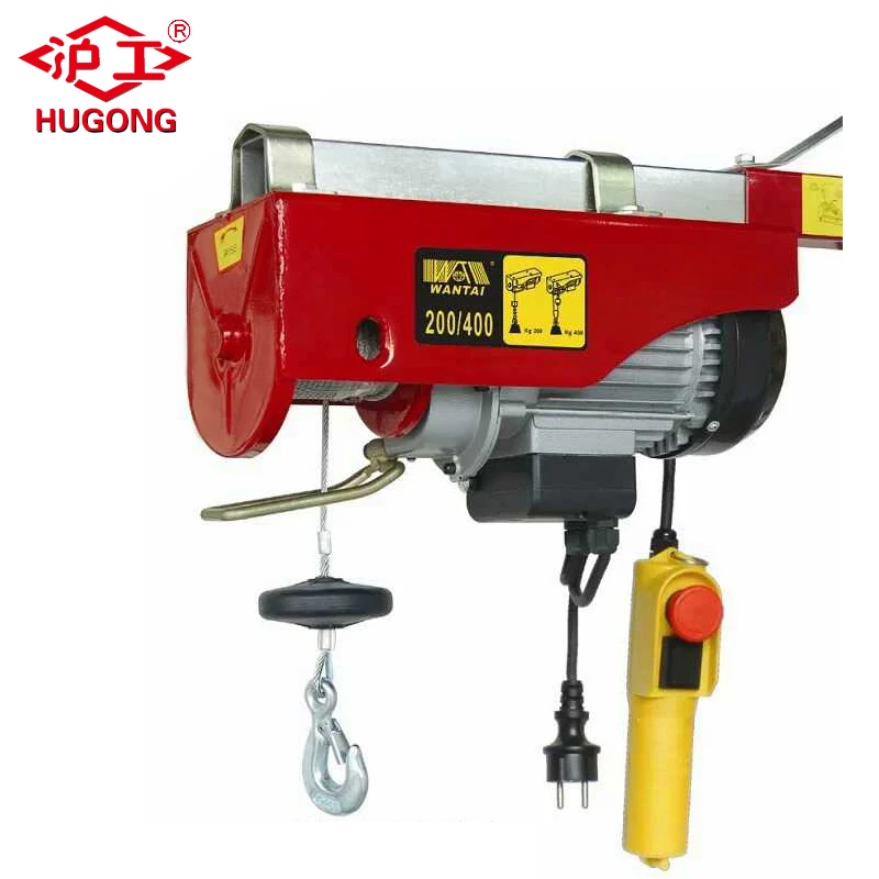 HUGO Electric Hoist PA 200 Small High-Quality Household  200KG 250KG 300KG 500KG 1200KG Falimy