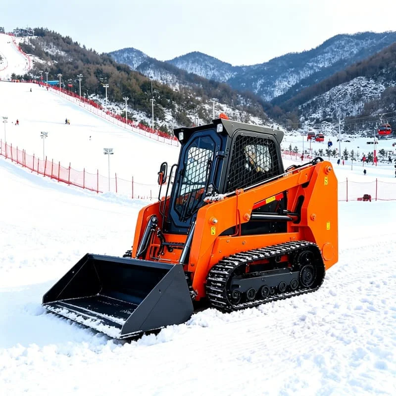 Compact Steer Loader and Mini Construction Loader 1000lb for Snow Removal Sand Trap Refill Customized High Quality Cheap Price